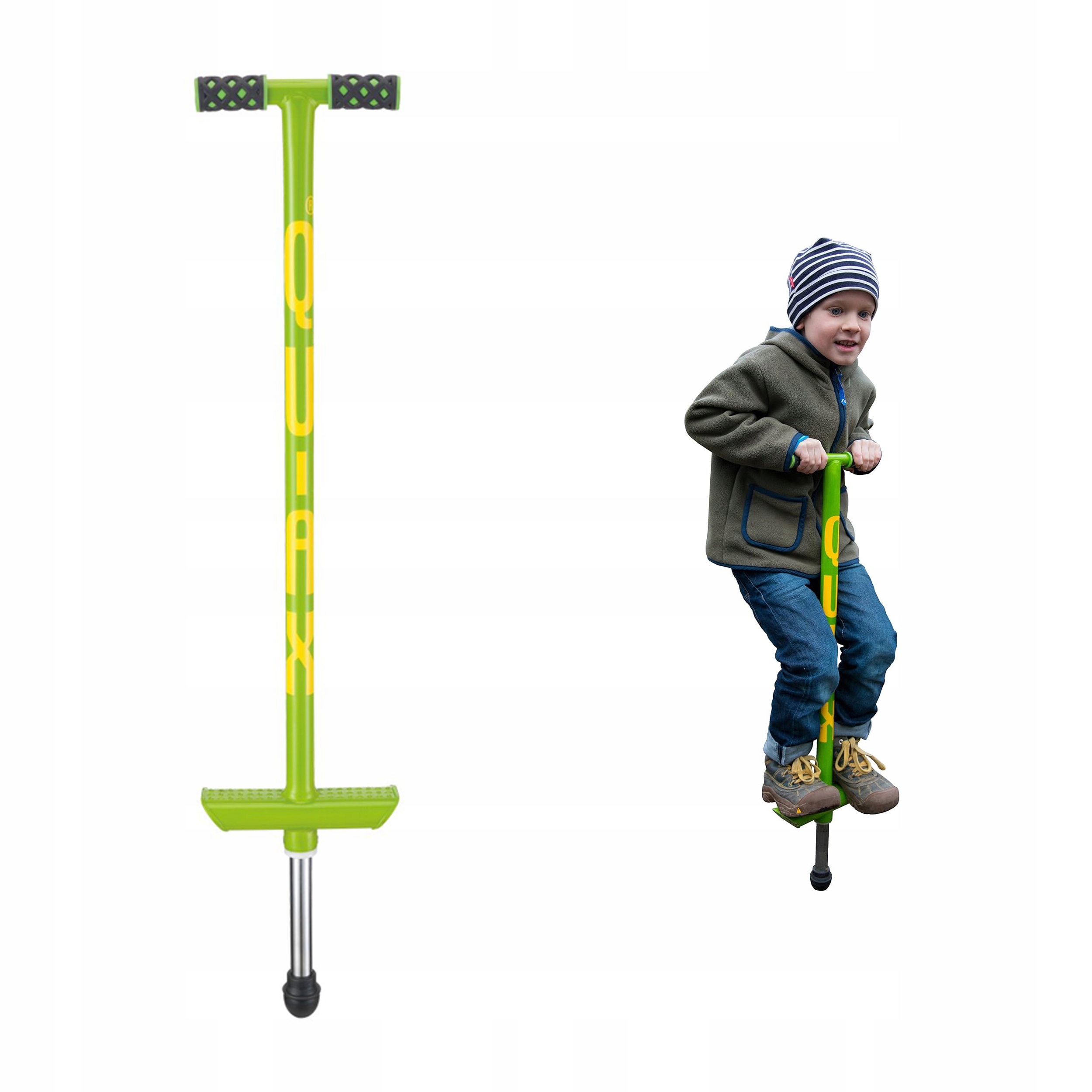 Pogo Skoczek Qu-ax dla dzieci mocny i markowy light 20kg