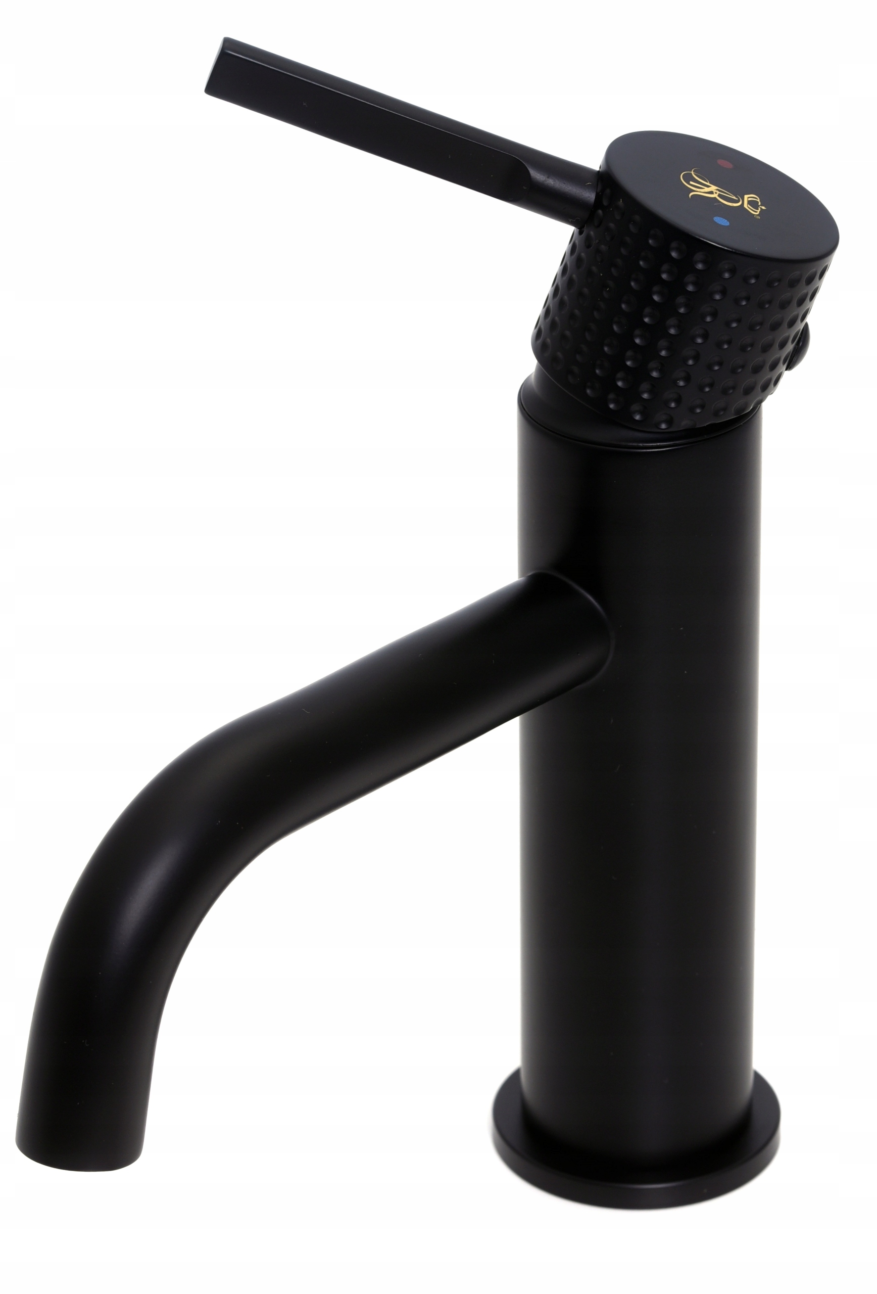 BATERIA UMYWALKOWA CZARNA MATOWA RETRO ROYAL