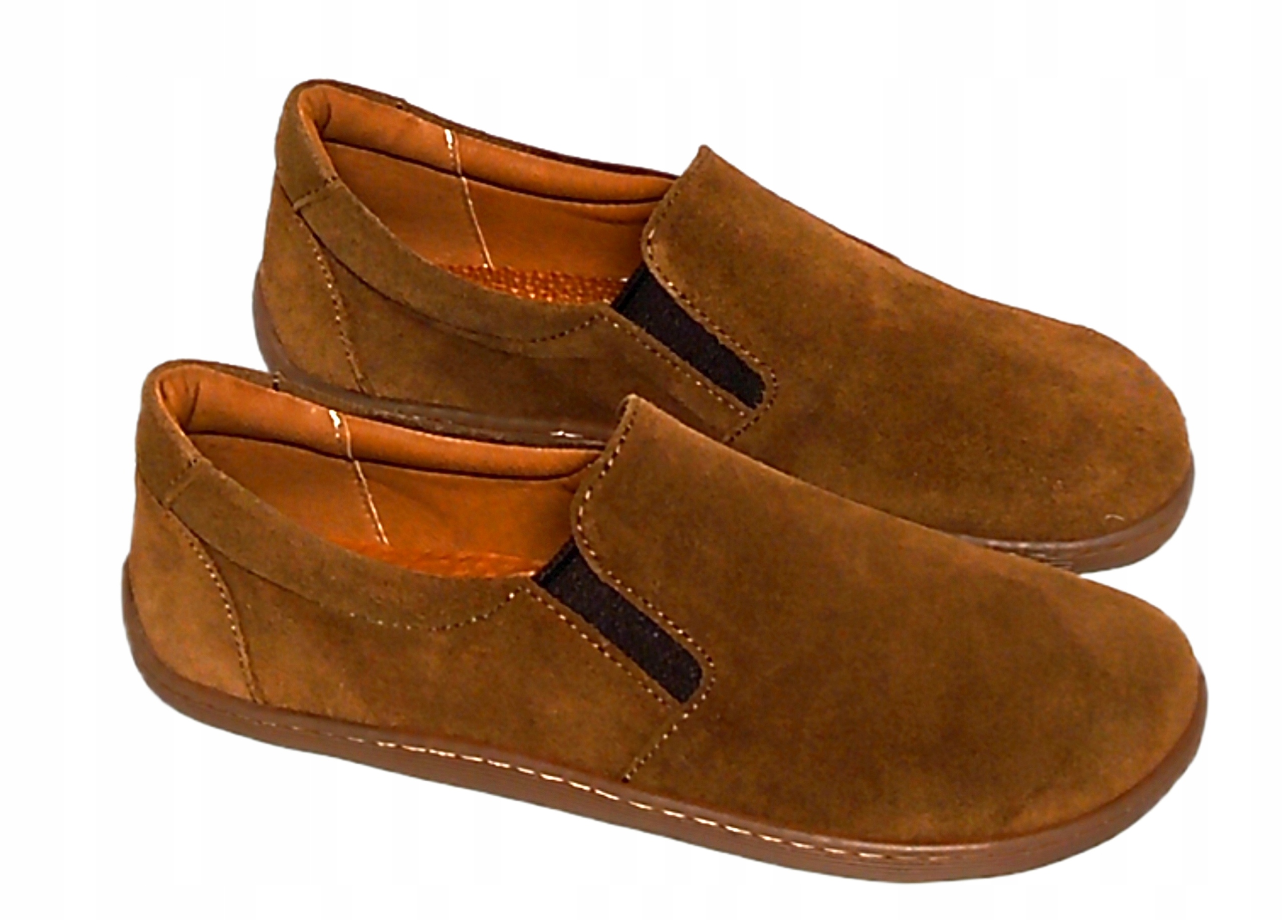 Boty Barefoot 1485 Mokasíny Semišové Polobotky Nazouvací Slip On Bochmbut vel.