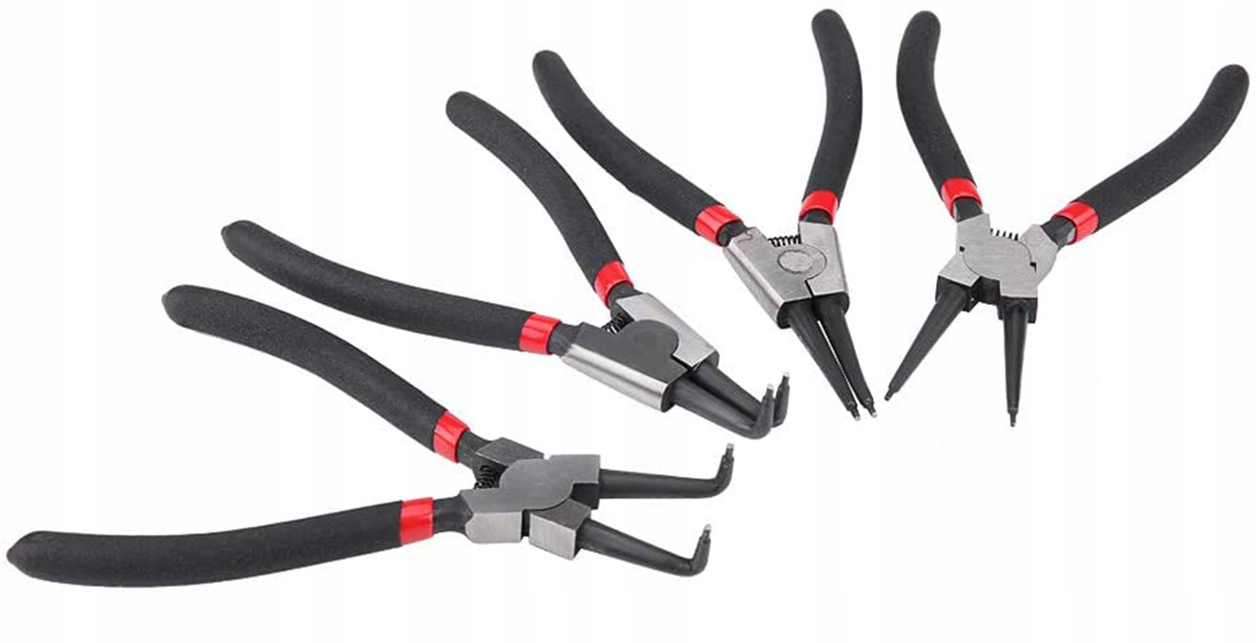 SZCZYPCE DO PIERŚCIENI SEGERA ZESTAW SZCZYPIEC 4el