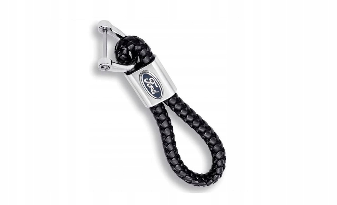 Ford Brelok Breloczek Pleciony Skóra