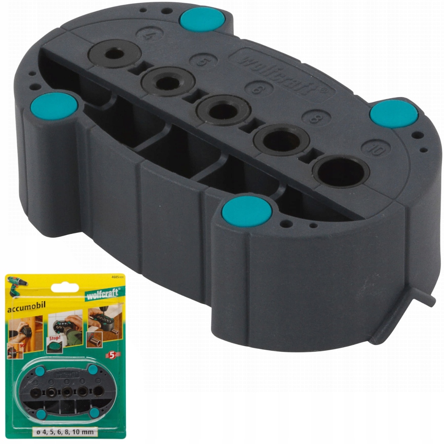 

Wolfcraft 46850000 Prowadnica Uchwyt Do Wiercenia