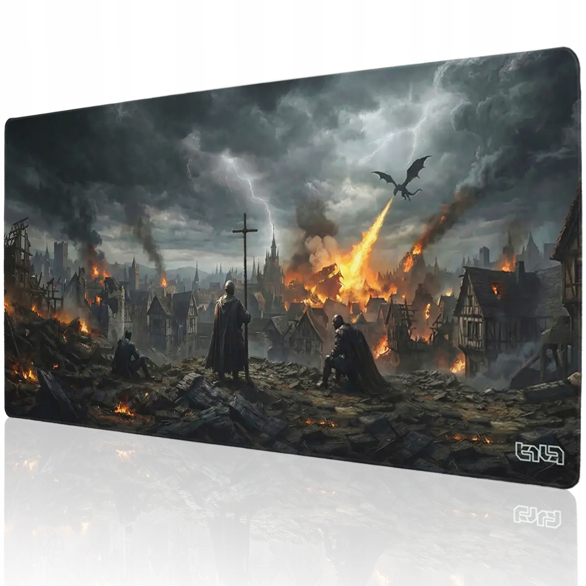 Podkładka Pod Myszkę XXL Ocalali 100x50 Tilt Dla gracza XXL Na biurko