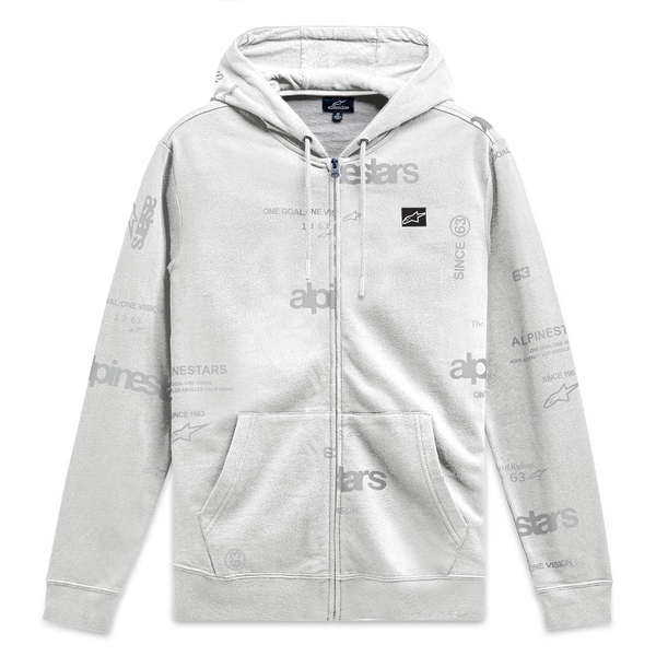 Mikina s kapucí Alpinestars Plenitude white L