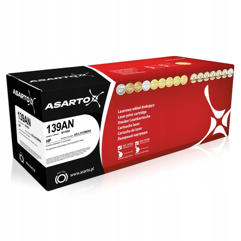 Toner Asarto do Hp 139AN W1390A 1500 str. black