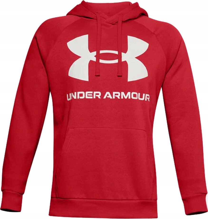 Pánská Mikina Under Armour Rival Fleece Big Logo Hd Červená 13570 r S