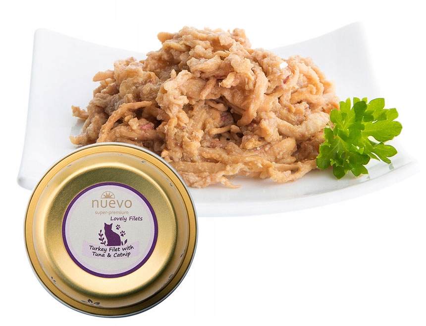 Levně Nuevo Premium Mokré krmivo pro kočky Filé z krůtího tuňáka 24x85 g