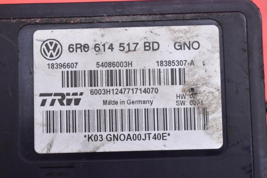 Pompa ABS 6R0614517BD SKODA RAPID 1.2 12V 75 KM 12-17