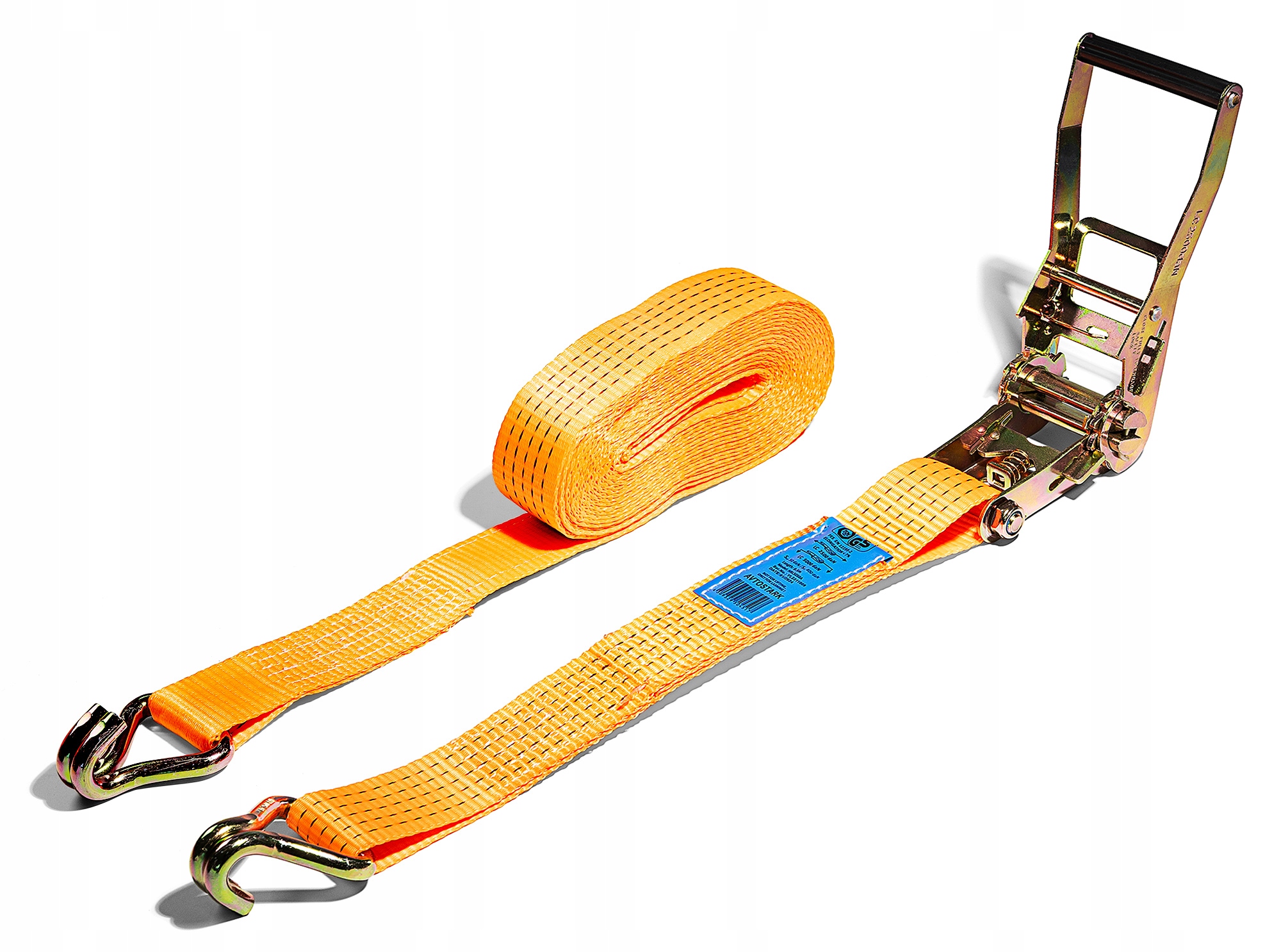 Pas transportowy z napinaczem 8m 5T pasy transportowe Tuv Gs hartowana stal