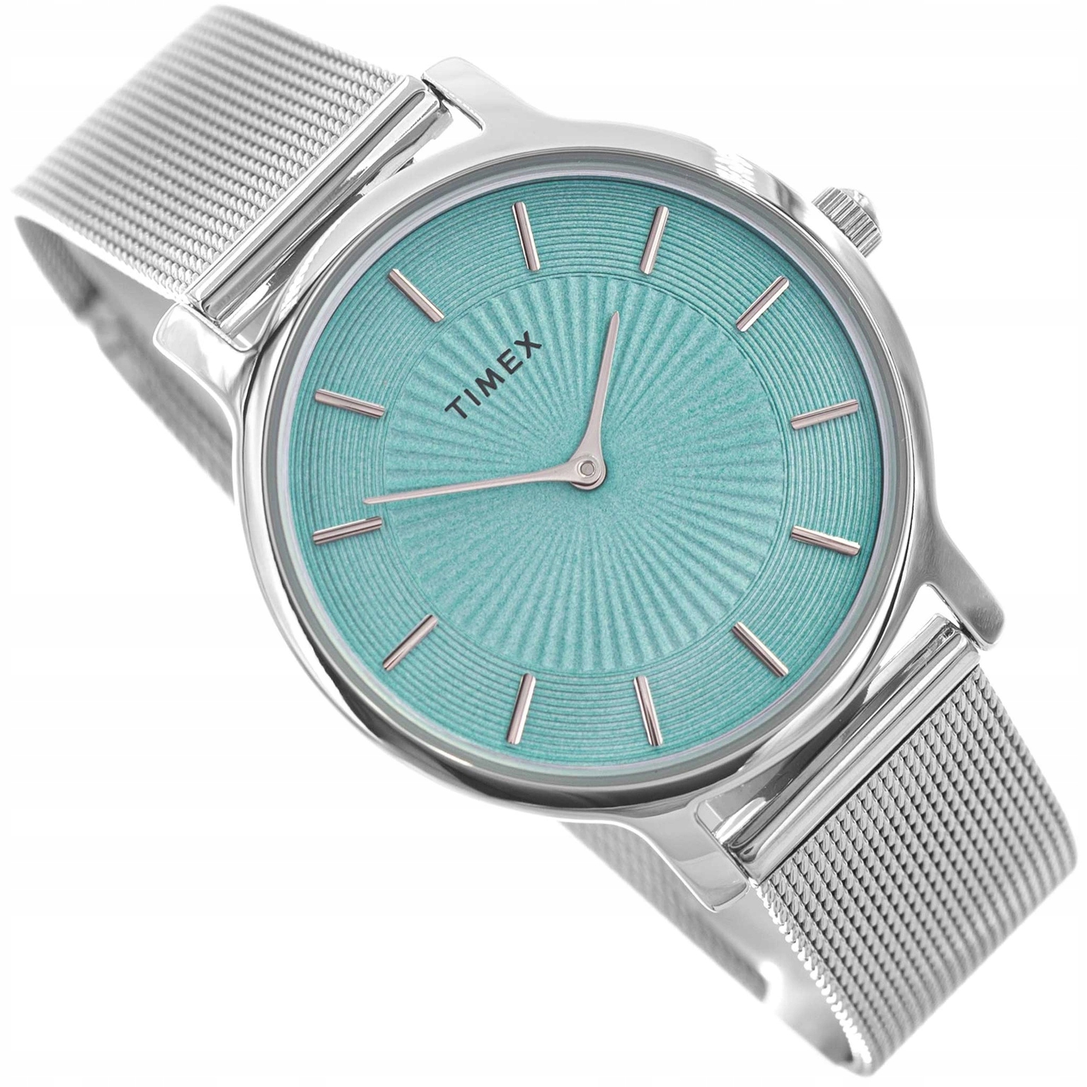 Dámské Hodinky Timex TW2Y10100 Transcend Stříbrné Na Náramku