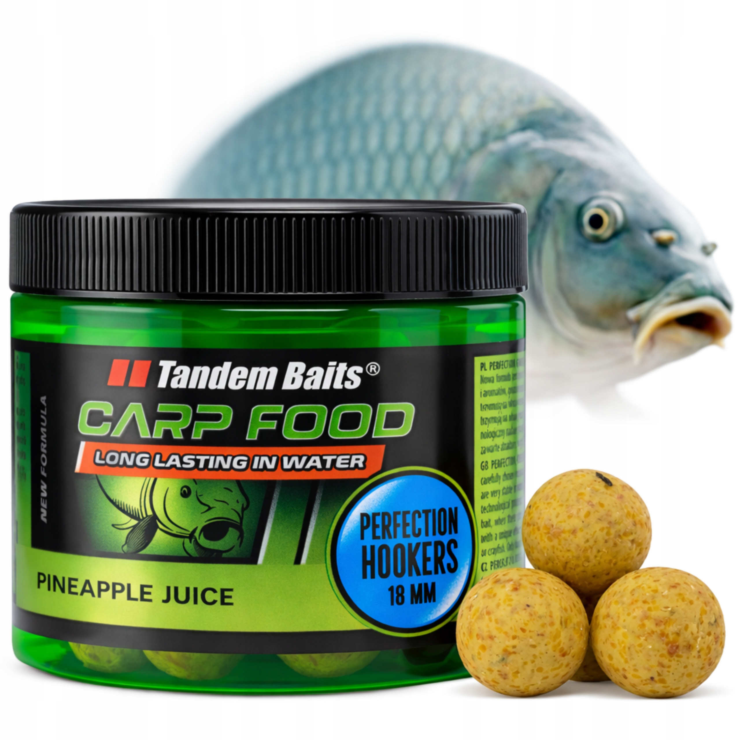 Tandem Baits Kulki Proteinowe Haczykowe Hookers Ananasowy Sok 18mm