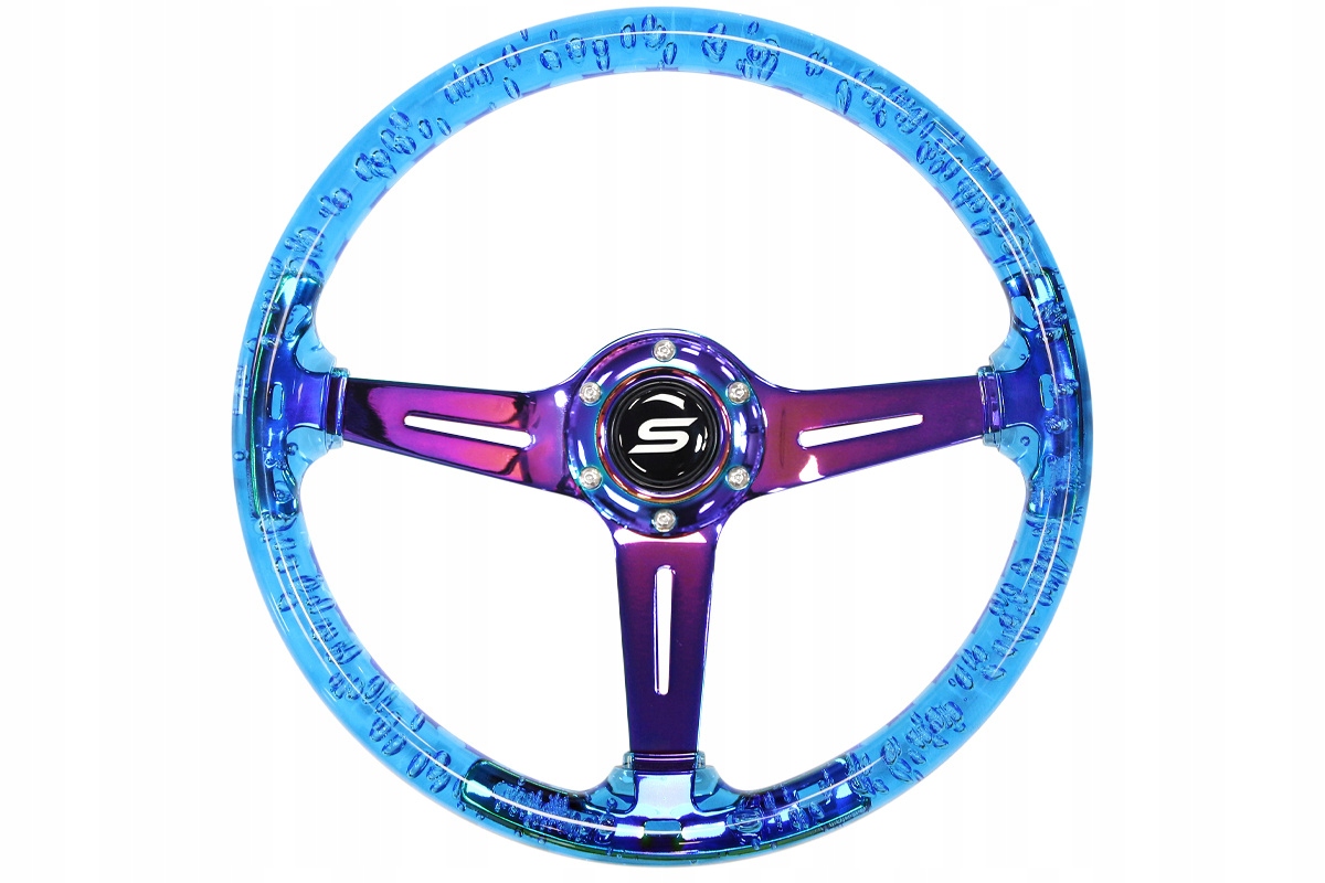 Volant Slide 350 mm ofset: 70 mm NeoChrome Acrylic Blue