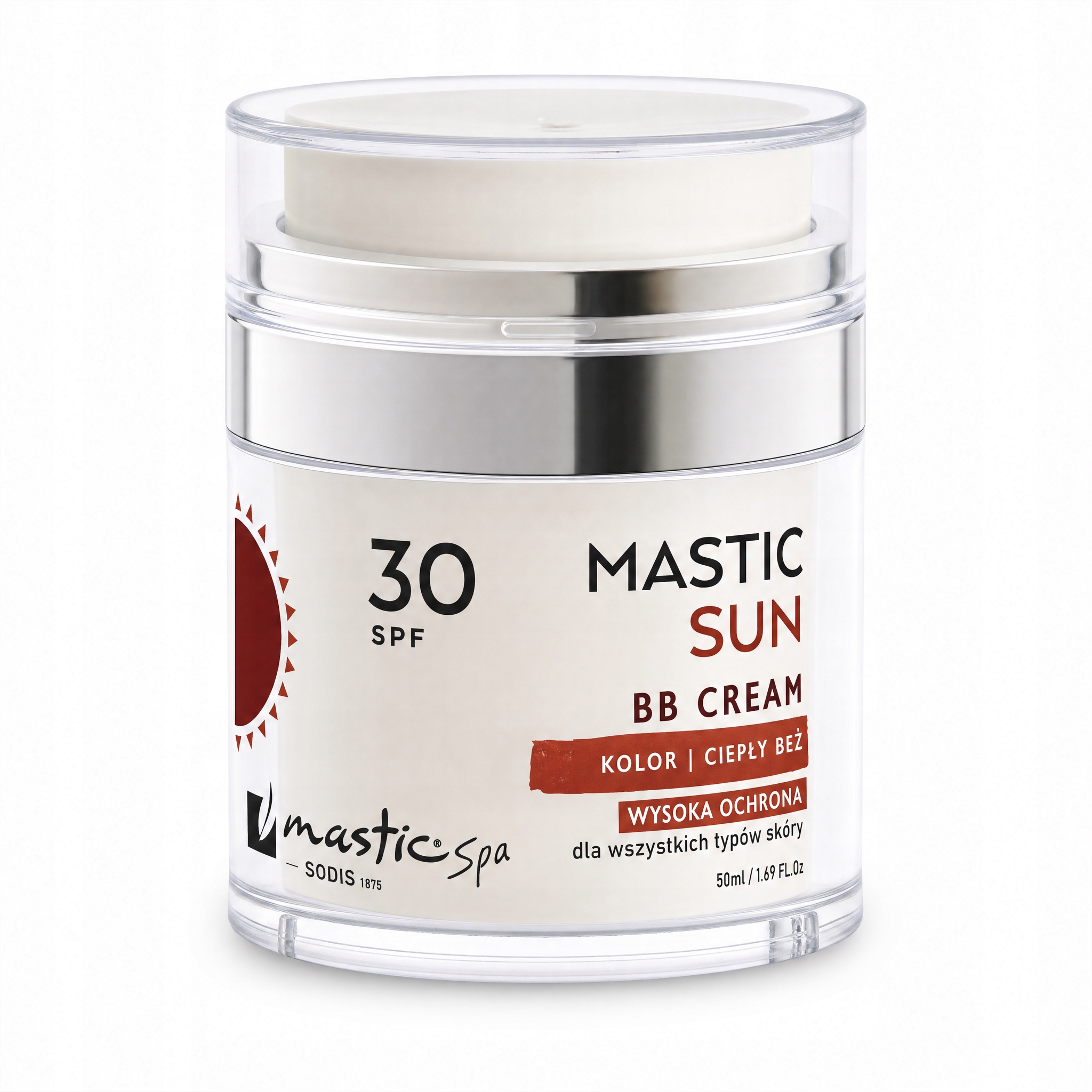 Bb krém s ochranným faktorem SPF30 barvící, teplý béžový 50 ml