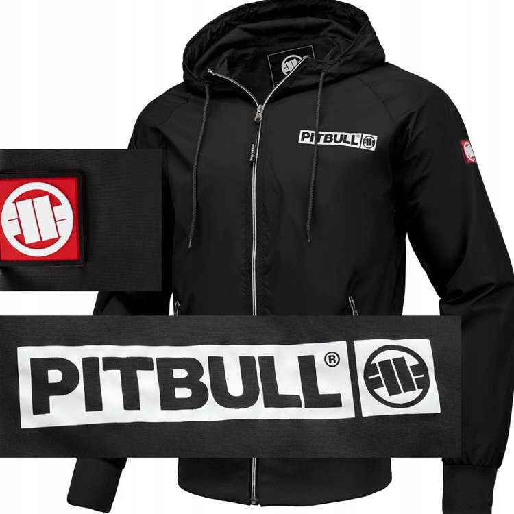 Kurtka PIT BULL Athletic Logo wiosenna Pitbull M
