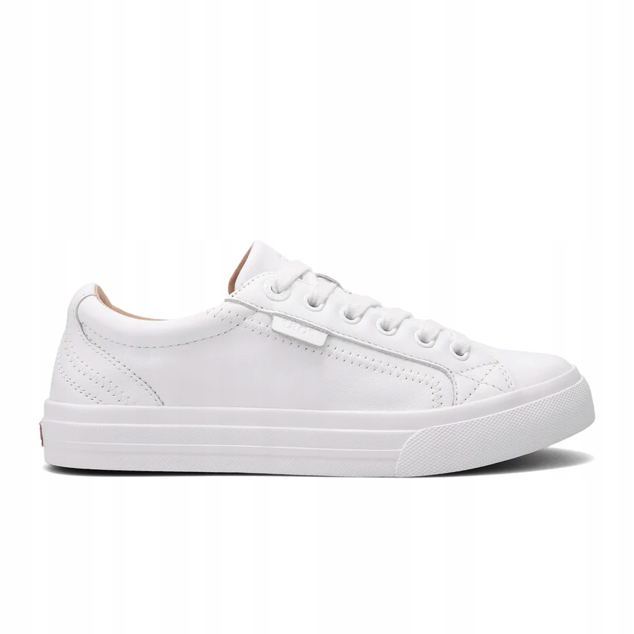 DAMSKIE SNEAKERSY NISKIE TAOS PLIM SOUL LUX | BIAŁE SKÓRA NATURALNA ROZ ...