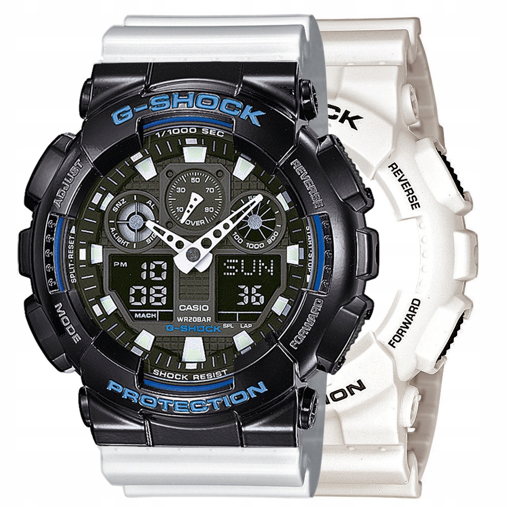 Zegarek Casio G-Shock Set GA-100B-7AER Bezel 10407691 Pasek 10347710 20