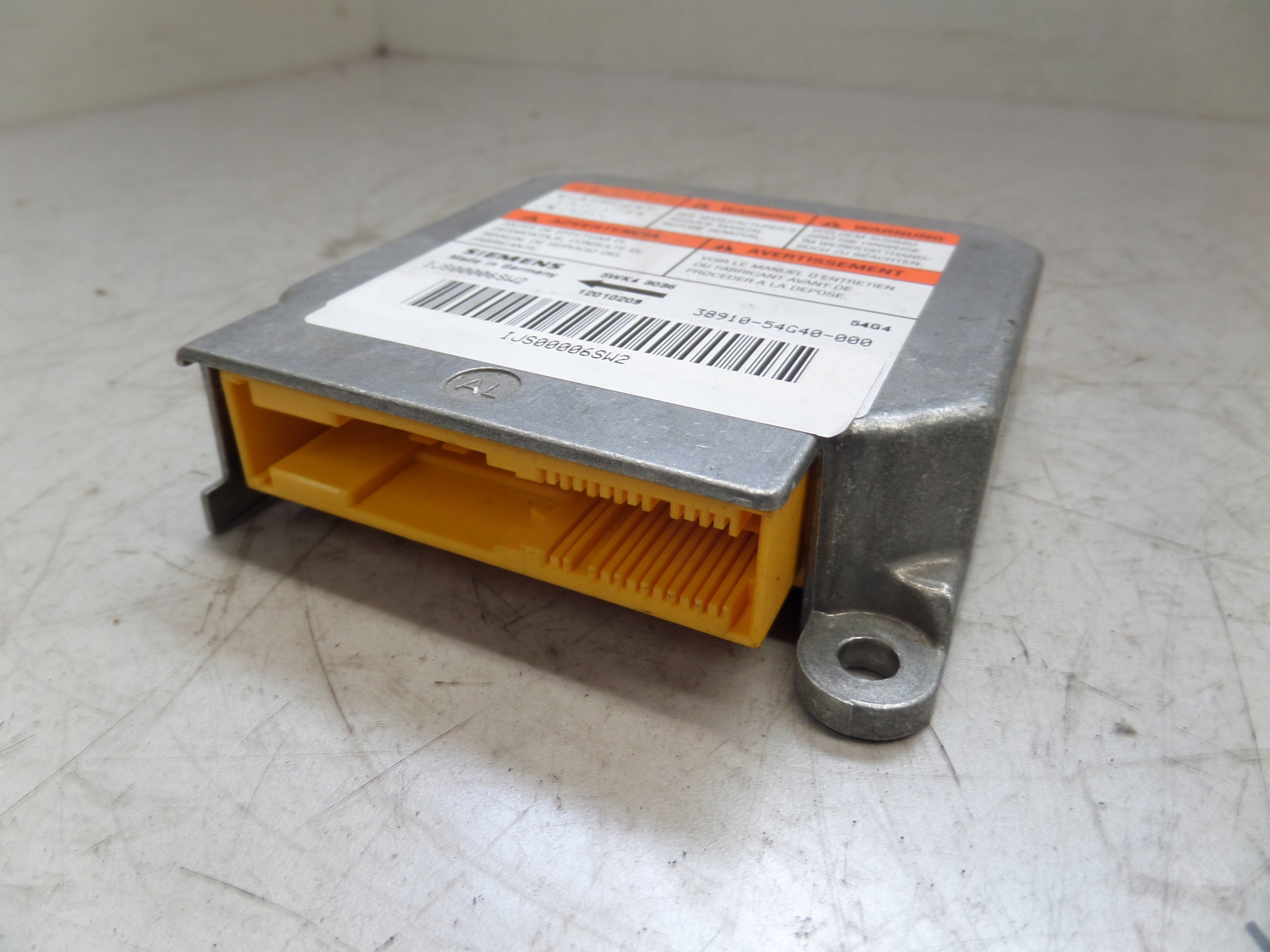 modulo SENSOR airbag SUZUKI LIANA 38910-54G40-000