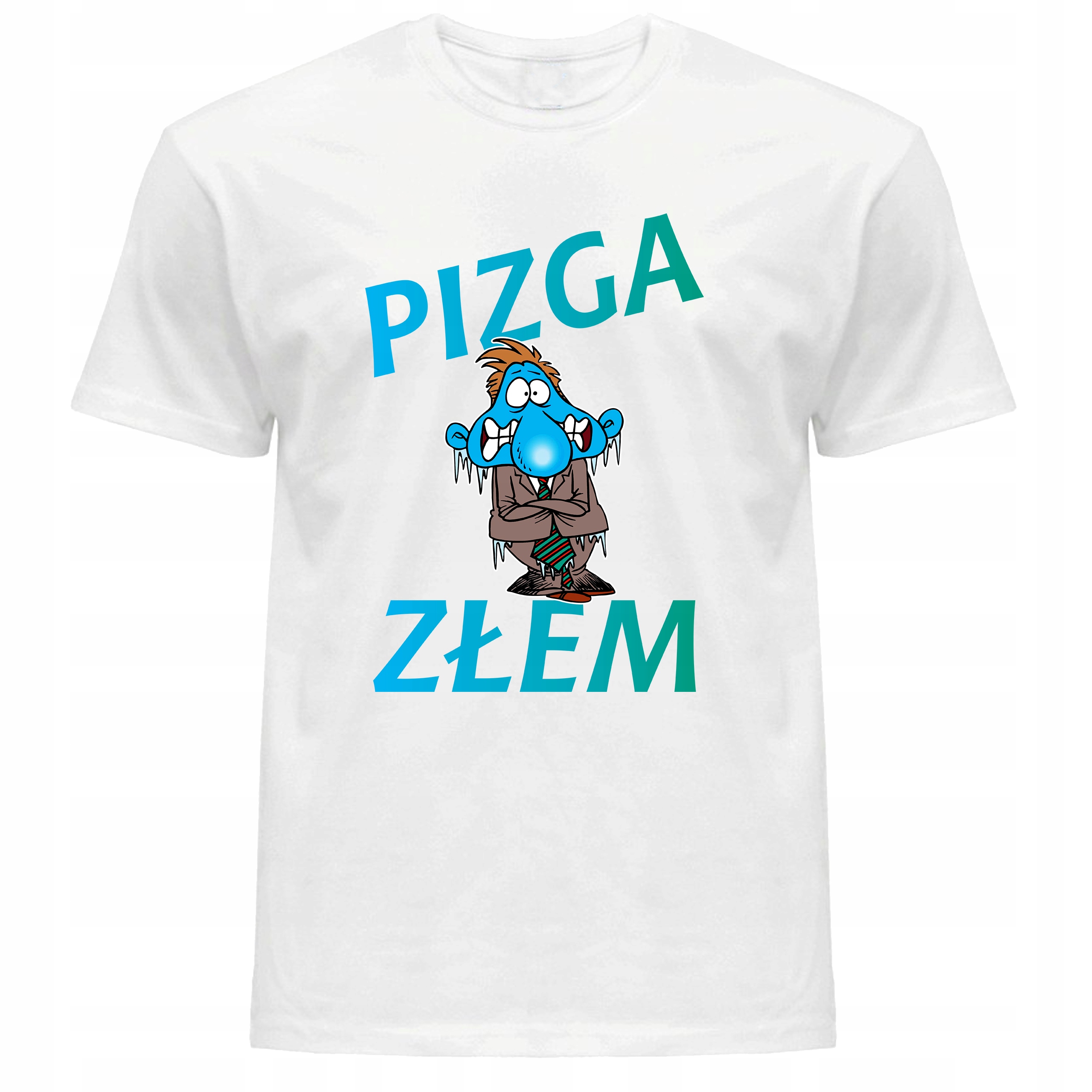 

T-shirt Męski Na Urodziny Pizga Złem 3XL