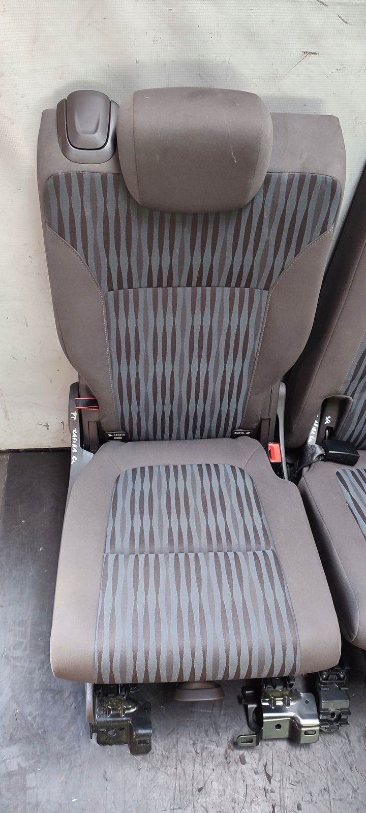 Sitz heck hinten 2 rzad cocoa Opel Zafira C 2,0 CDTI