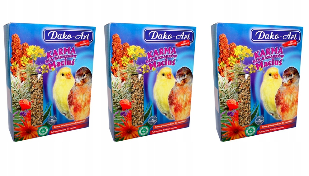 Proso pro malé ptáky Dako-Art 1 kg x 3ks