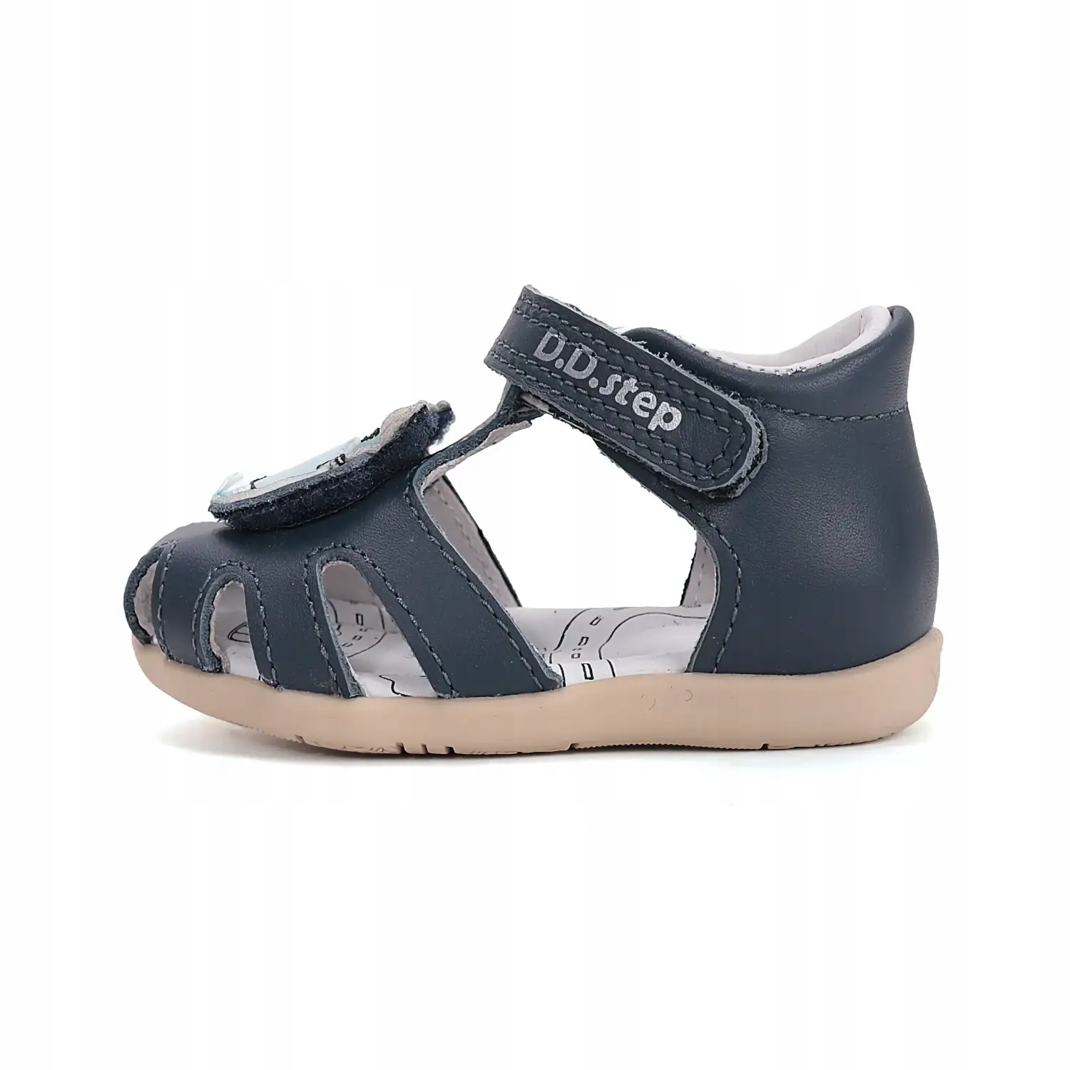 Sandały skórzane D.D. Step G075-61516A Royal Blue 30