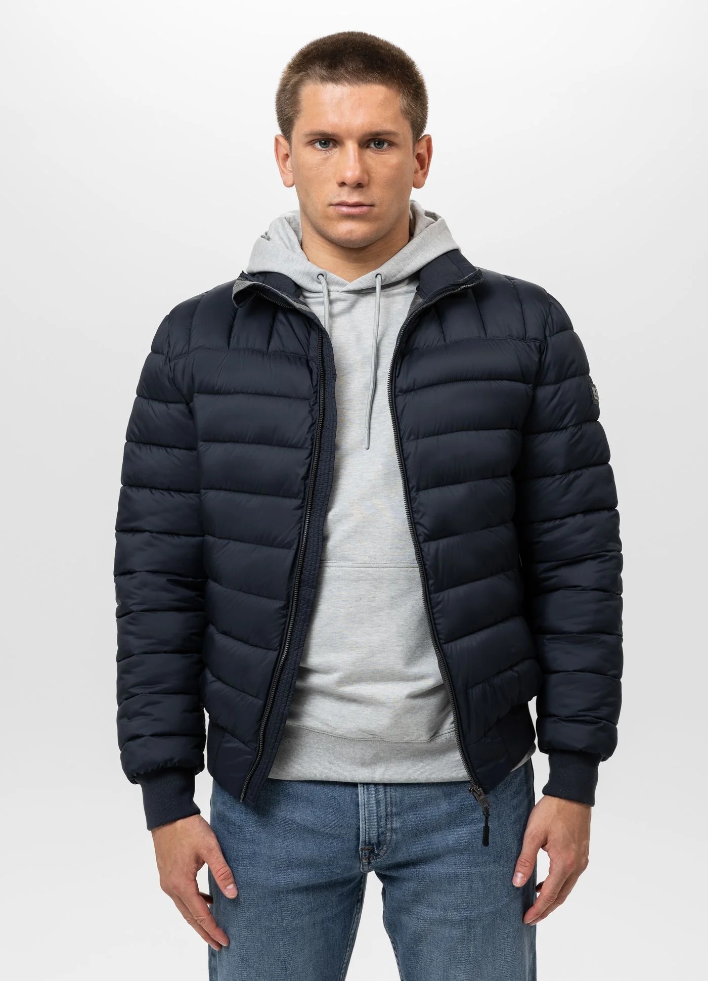 Přechodná prošívaná bunda Pit Bull „granger II“ vel. M tmavě modrá