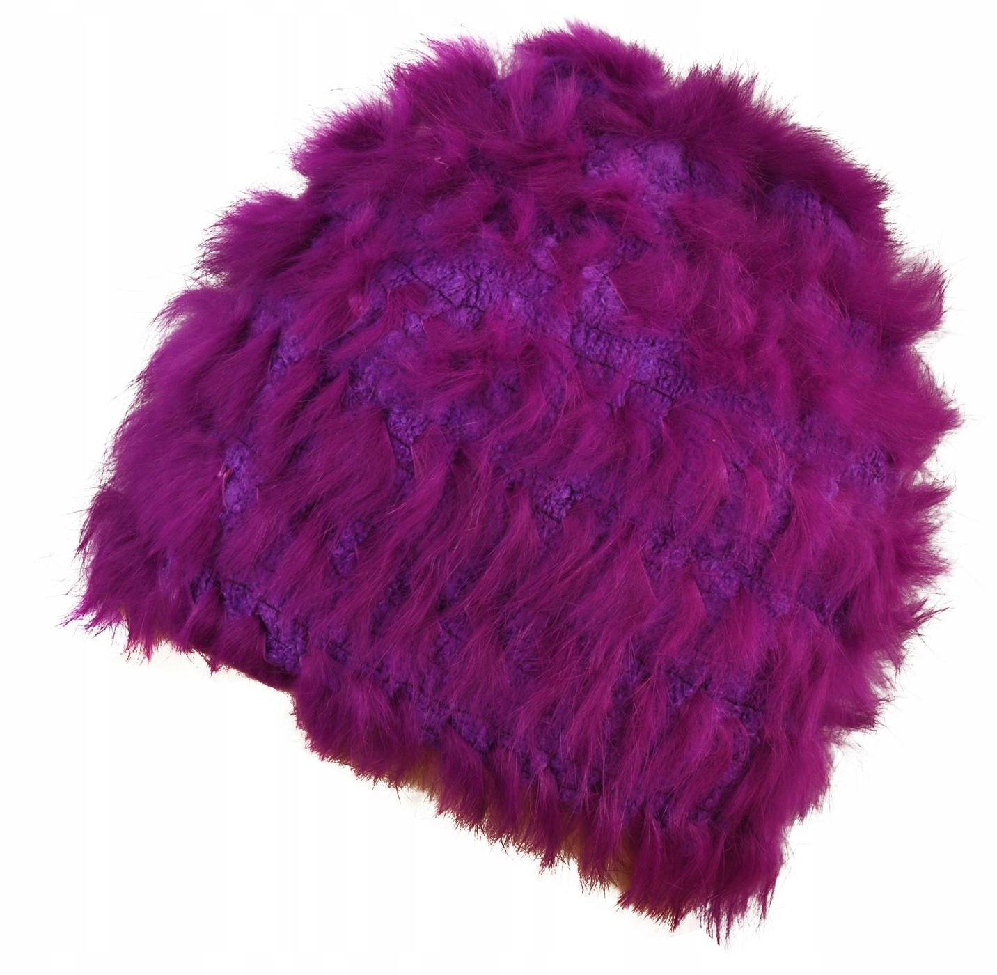 

Szaleo elegancka Czapka futro Królika cz0980-7