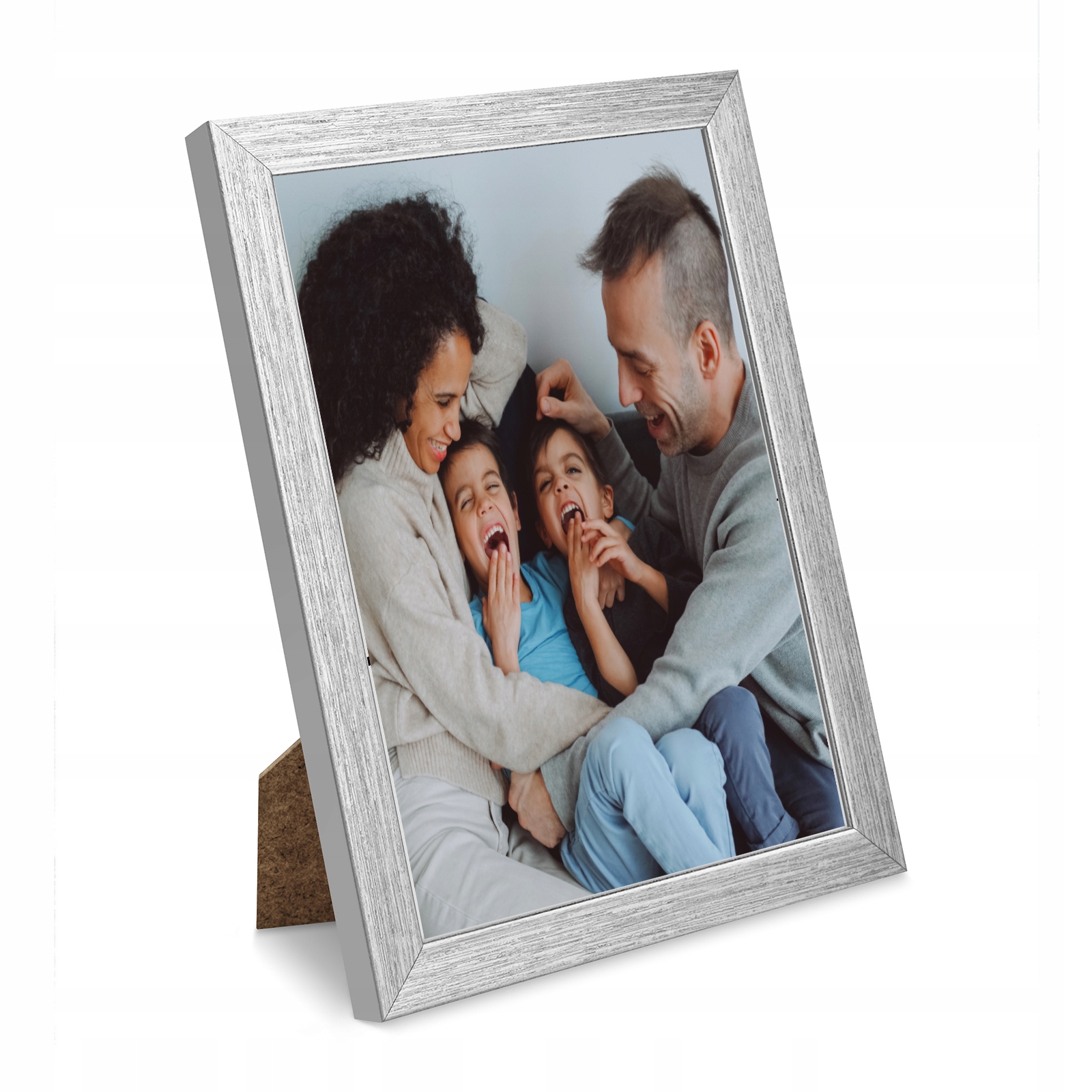 

Ramka Na Zdjęcia A5 Ramki Foto 15x21 cm Srebrna