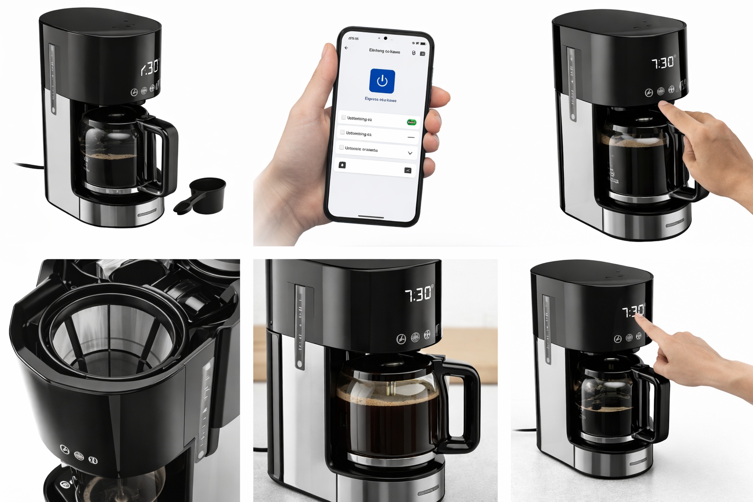 Ekspres do kawy SilverCrest Skms 900 A1 Smart WiFi 900W 10 filiżanek