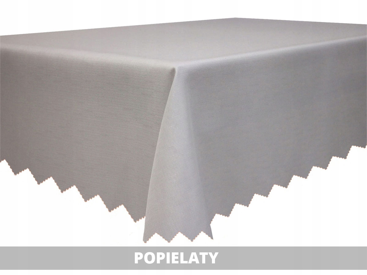 Obrus plamoodporny na stół 150x120 cm RÓŻNE KOLORY Materiał wykonania poliester