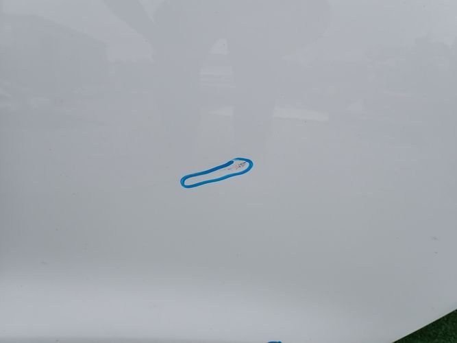 RENAULT CLIO IV door left rear. rear part