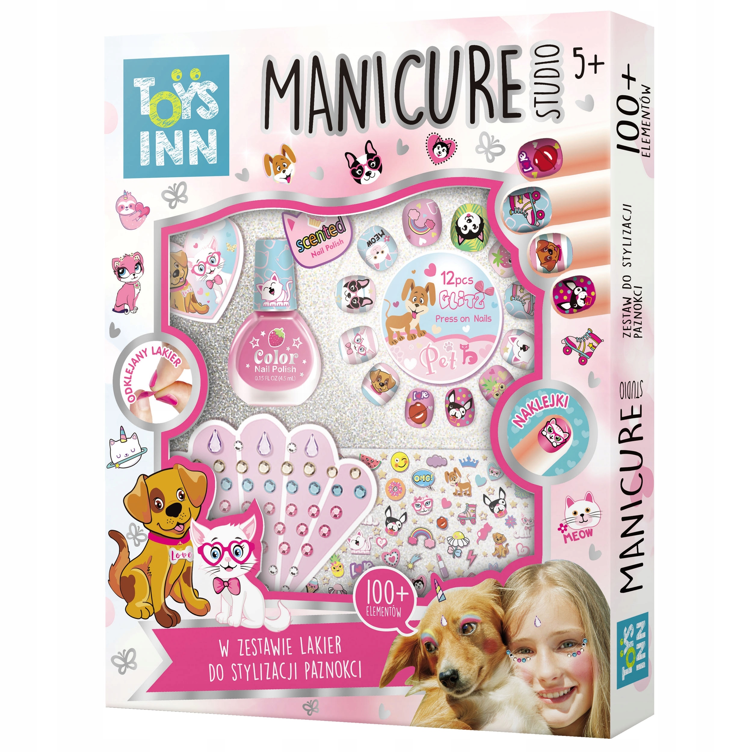 

Zestaw Manicure Studio Pets 100 Elementów Stnux