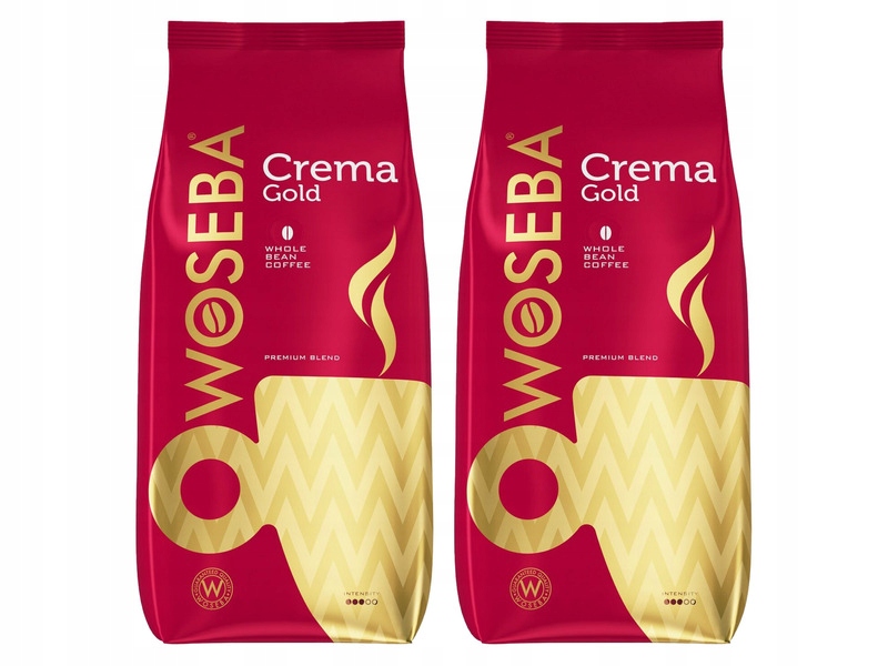 Kawa ziarnista Woseba Crema Gold Arabica Robusta 2 x 0.5 kg