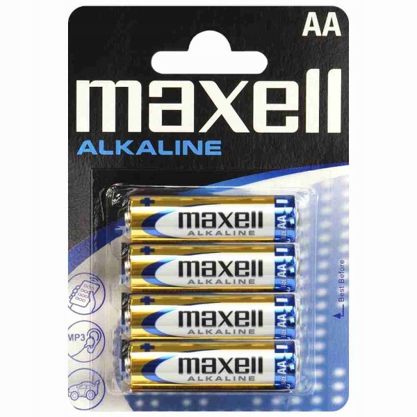 Baterie alkalicznae Maxell Aa (R6) 4 szt.