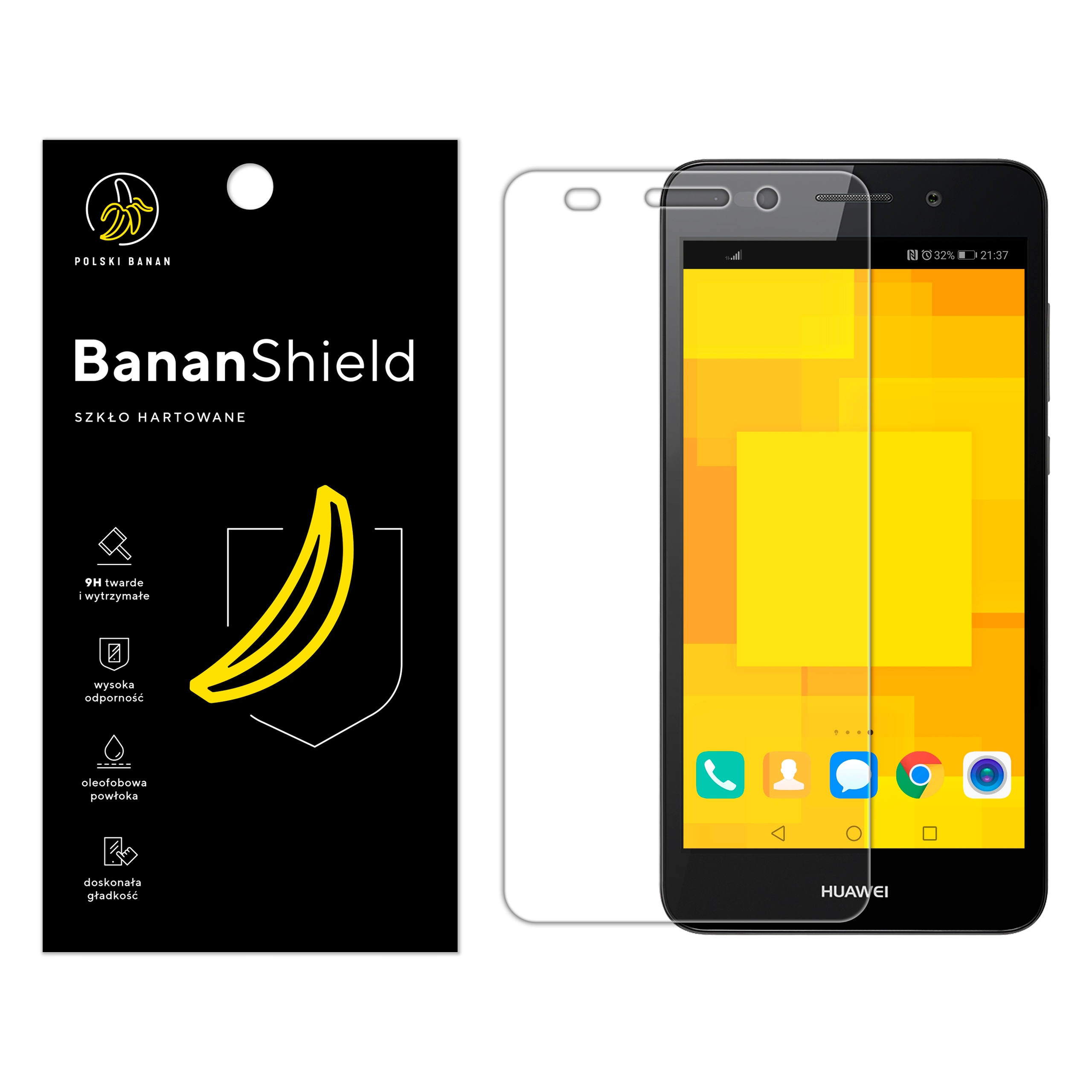 

Szkło Hartowane Polski Banan 9H do Huawei Y6 II