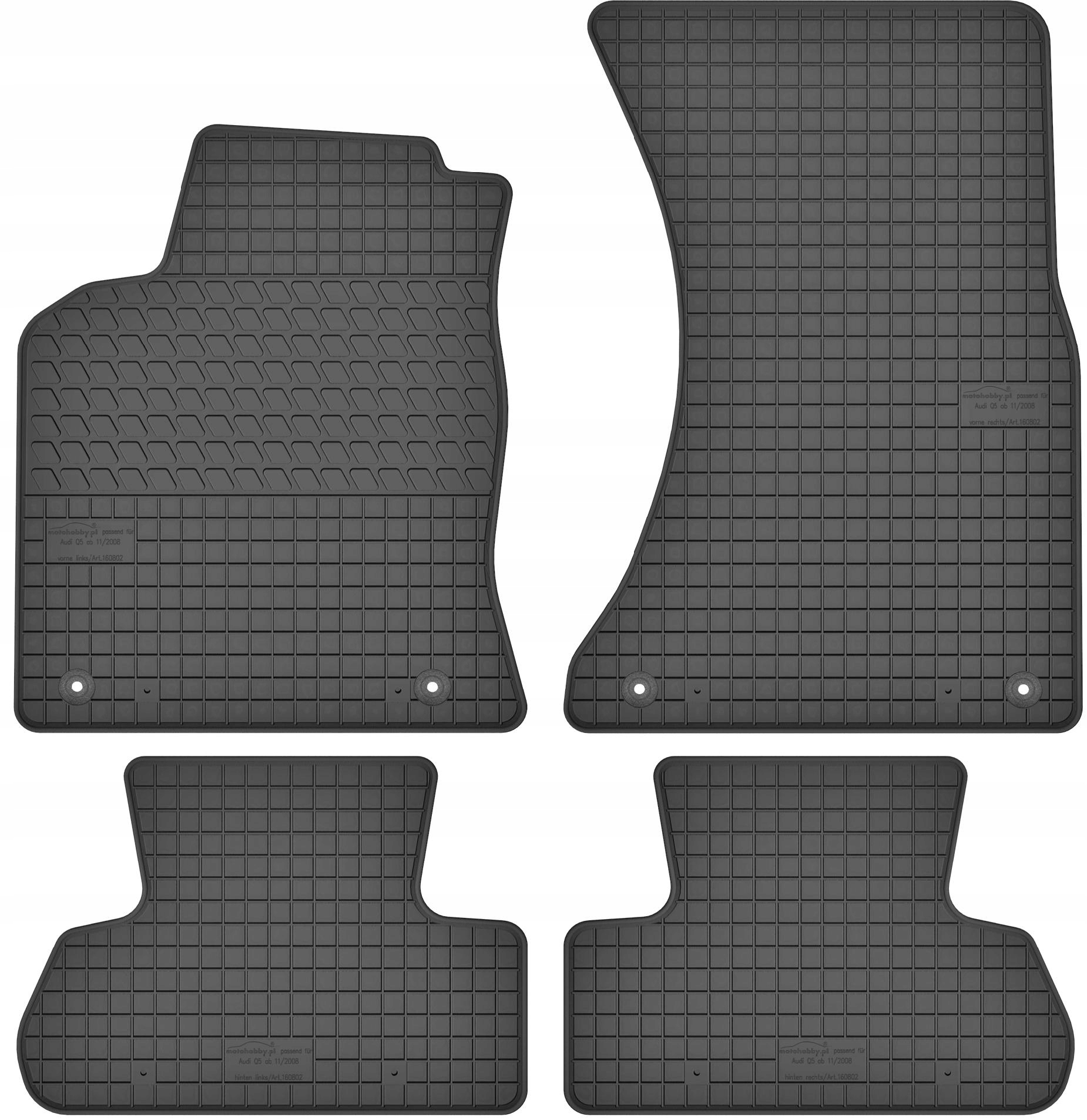 Dywaniki gumowe dedykowane do Audi Q5 I