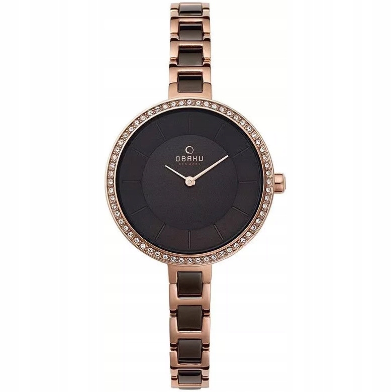 Dámské hodinky Obaku Denmark V191LEVNSV černé