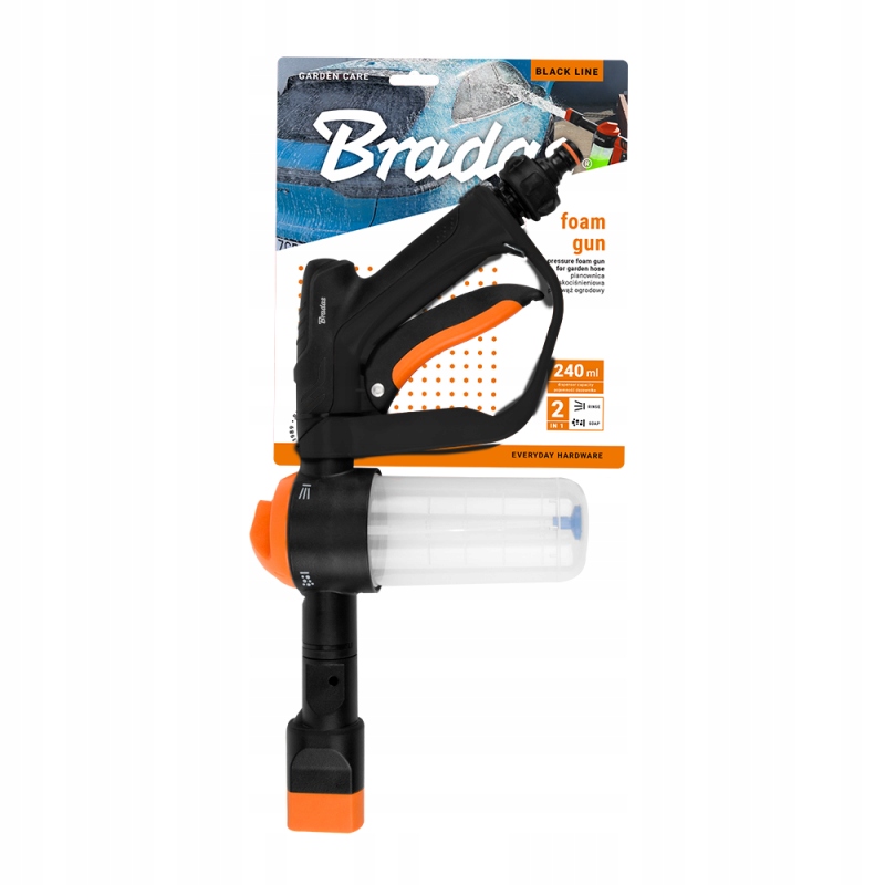 PIANOWNICA NISKOCIŚNIENIOWA NA WĄŻ OGRODOWY MYJKA DO AUTA PIANA PISTOLET SP Stan opakowania oryginalne