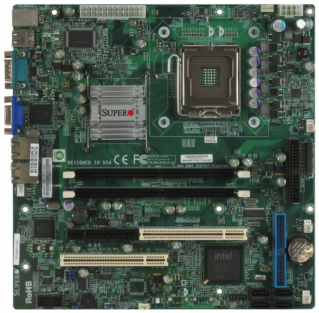Supermicro PDSBM-LN2+ s.775 DDR2 mATX