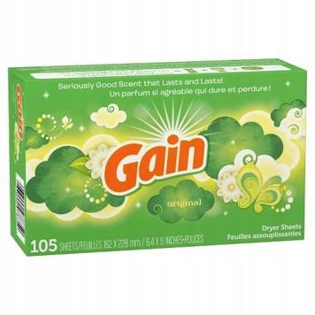 

Gain Original Chusteczki Do Suszarek 105 sztuk
