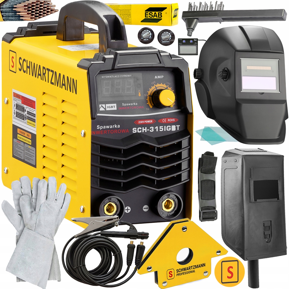 ИНВЕРТОРНЫЙ СВАРОЧНЫЙ АППАРАТ 315A LCD + КОМПЛЕКТ