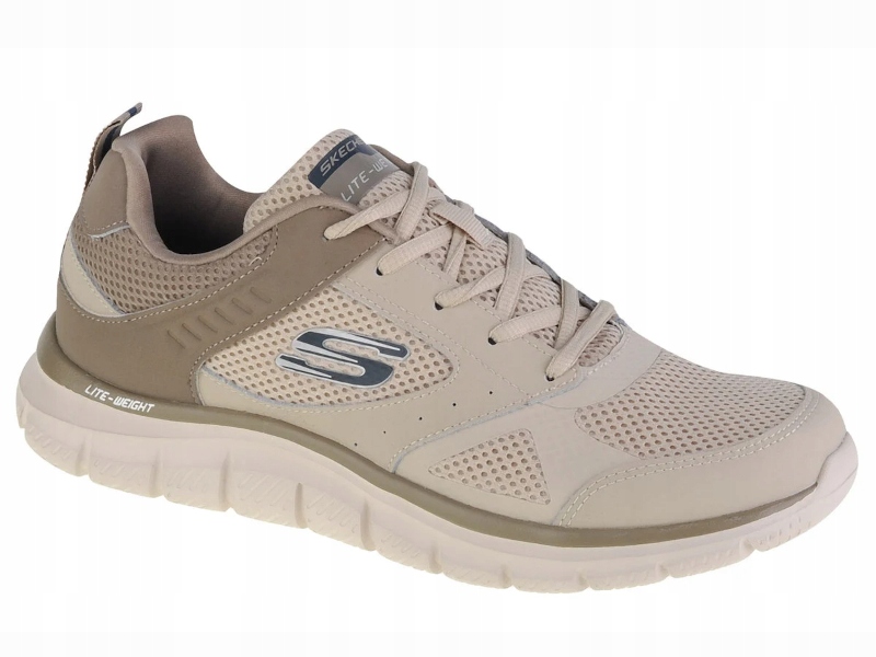 Pánské boty Skechers Track 232398-TPE pro každodenní nošení béžové 46