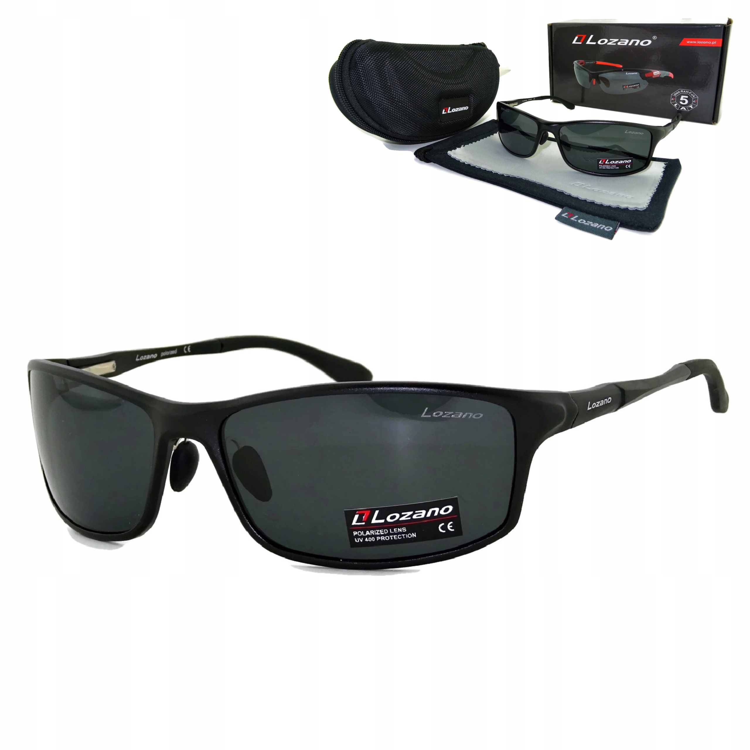 Hliníkové Pánské Polarizační Brýle Do Auta Pro Řidiče Pouzdro