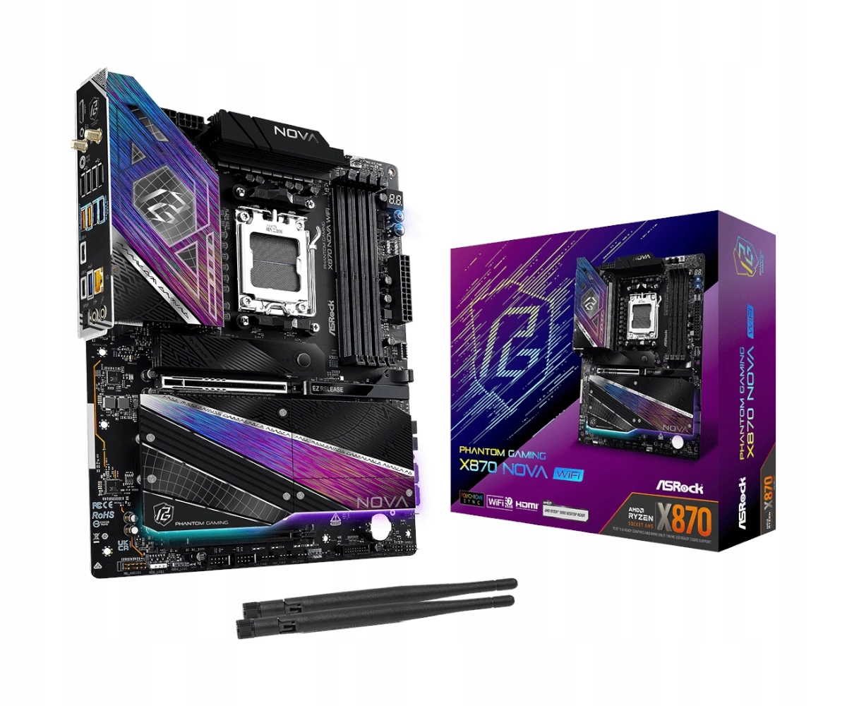 ASROCK X870 Nova WiFi ATX AM5 DDR5 — 6