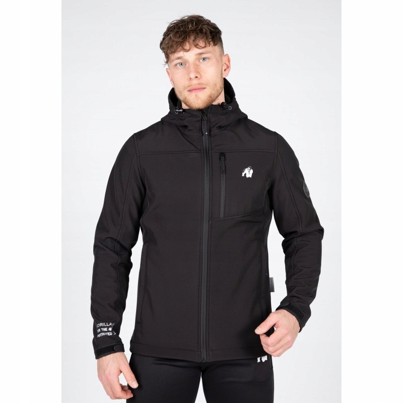 Bunda Gorilla Wear Foster Softshell Černá S