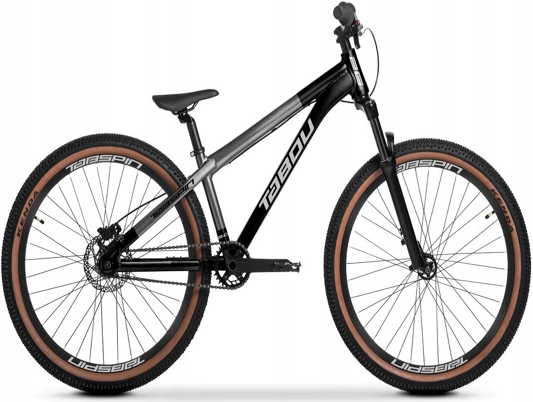 Rower Tabou Tabspin 2.0 Dirt 26" M 13" black silver