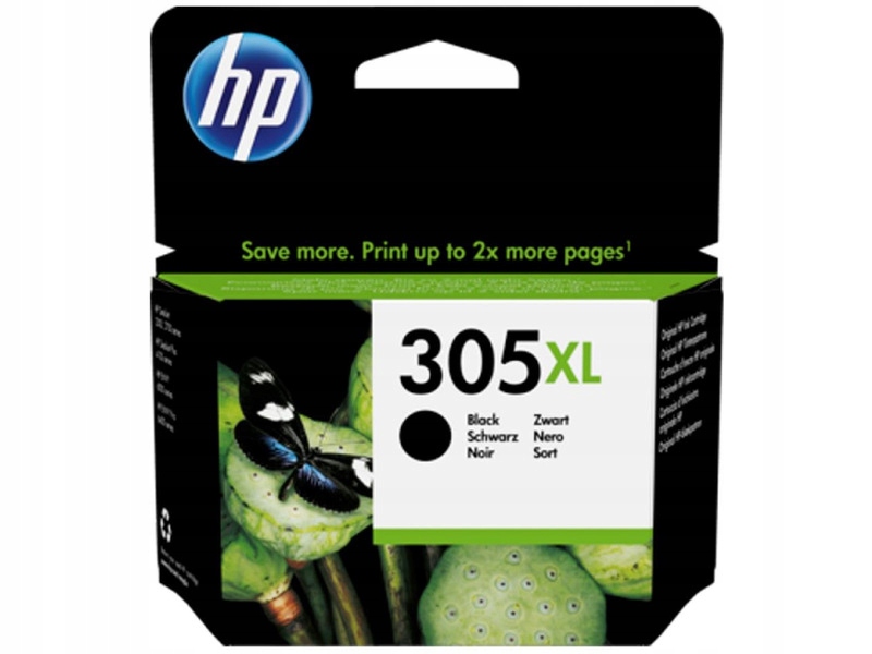 

Tusz Hp 305 XL Instant Ink Czarny 4 ml 3YM62AE