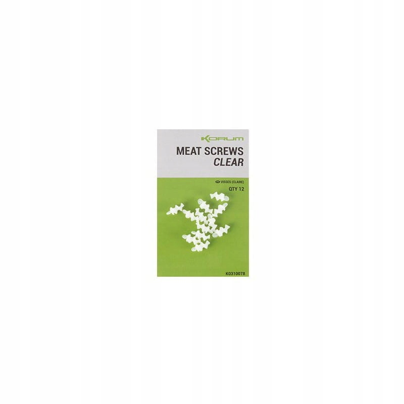 Wkręt do przynęty Korum Meat Screw Clear