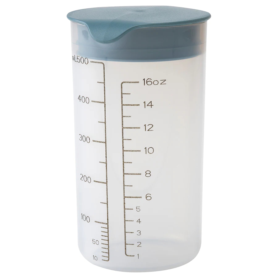 

Ikea Standardmatt Shaker Oznaczony 500 ml miarka