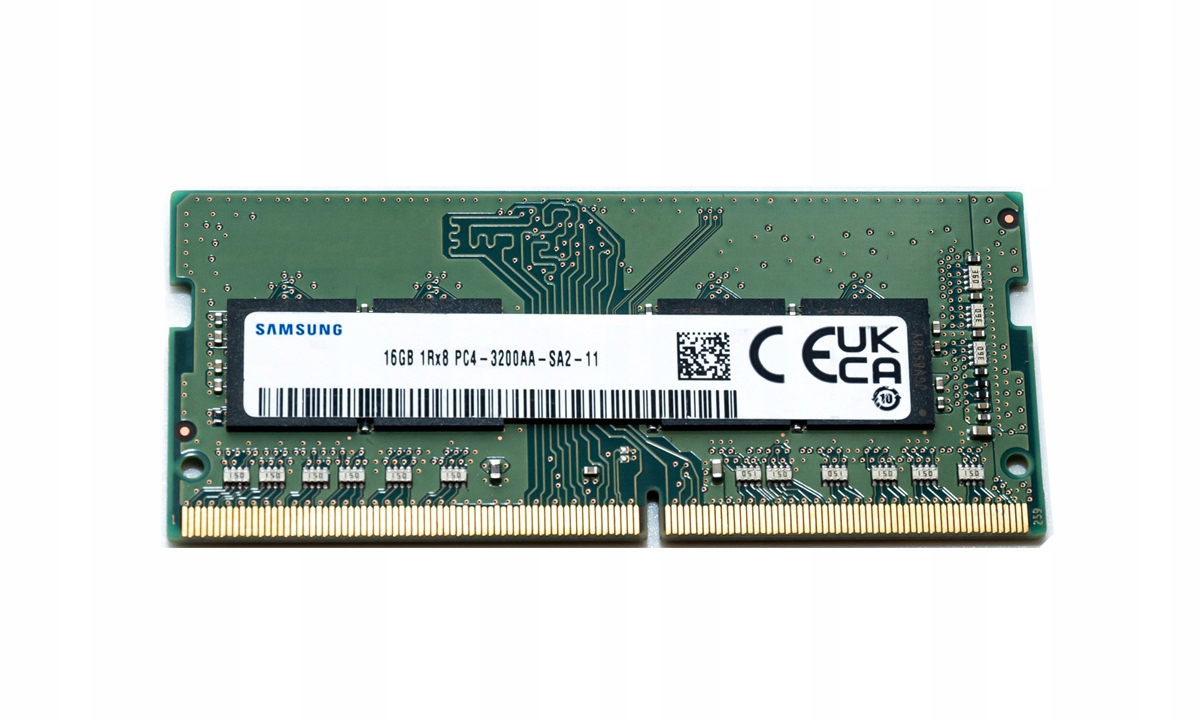 Pamięć Ram Do Laptopa DDR4 Samsung 16GB 3200MHz 1x16GB Sodimm Oem
